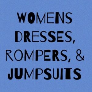 Womens dresses, rompers, & jumpsuit section